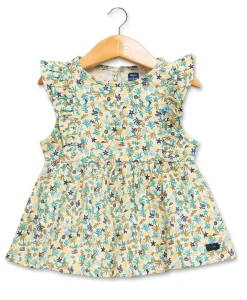 BLOUSE MC IMPRIME FOND GREGE ONEYMA