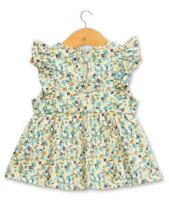 BLOUSE MC IMPRIME FOND GREGE ONEYMA