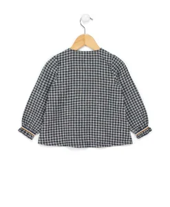 BLOUSE ML CARREAUX CHAMOINE