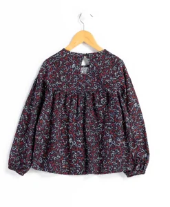 BLOUSE ML IMPRIME ROUGE CIBLOU