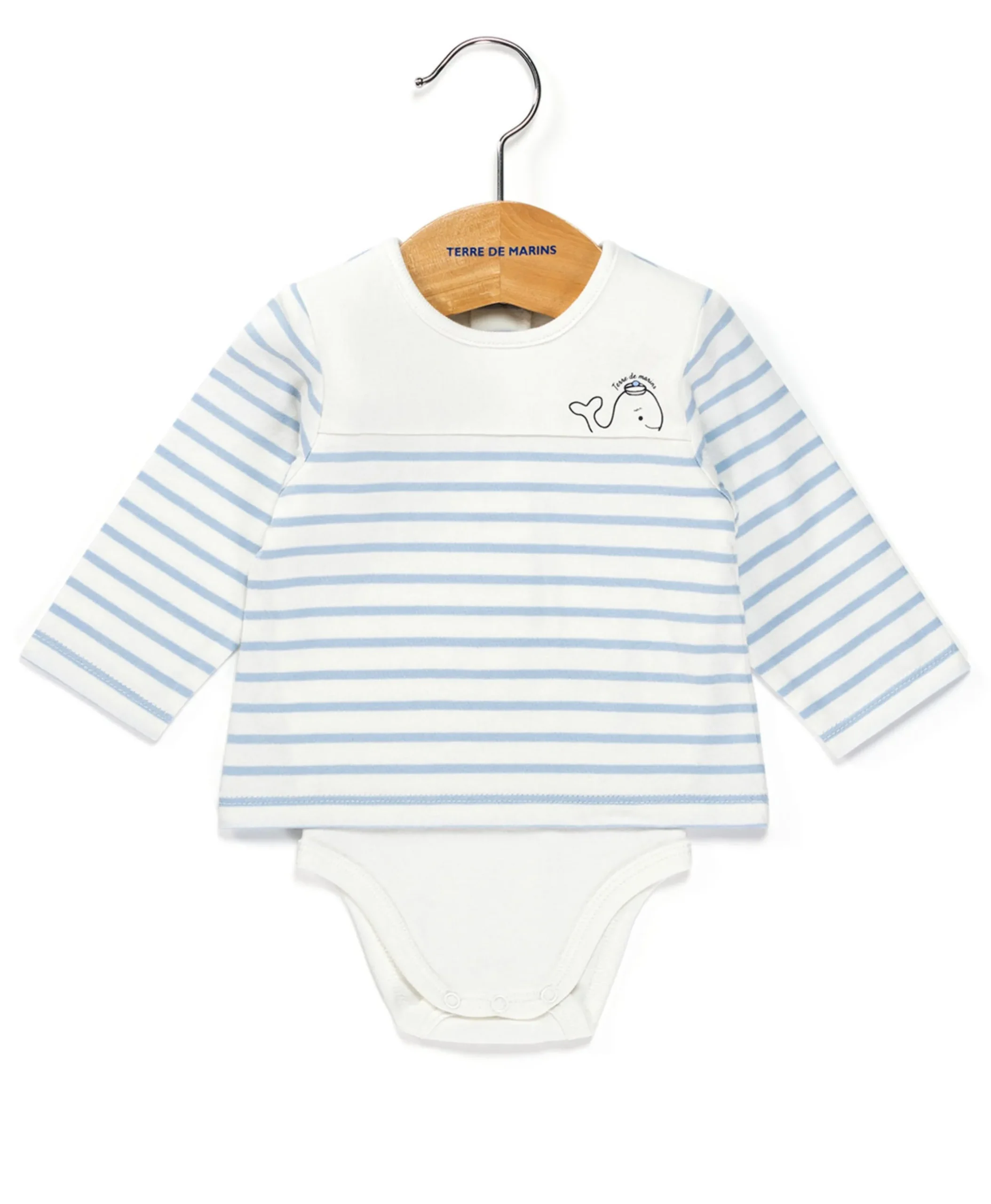 BODY ML FOND NATUREL RAYE BLEU CIEL BODIMA
