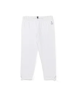 CALECON LEGGING COURT BLANC OPTIQUE CALPA Leggings F BLA