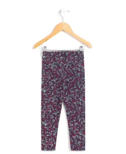 CALECON LEGGING LONG IMPRIME ROUGE MAIRA