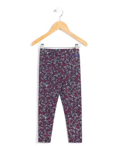 CALECON LEGGING LONG IMPRIME ROUGE MAIRA