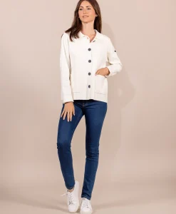 CARDIGAN TRICOT BEIGE IXODE