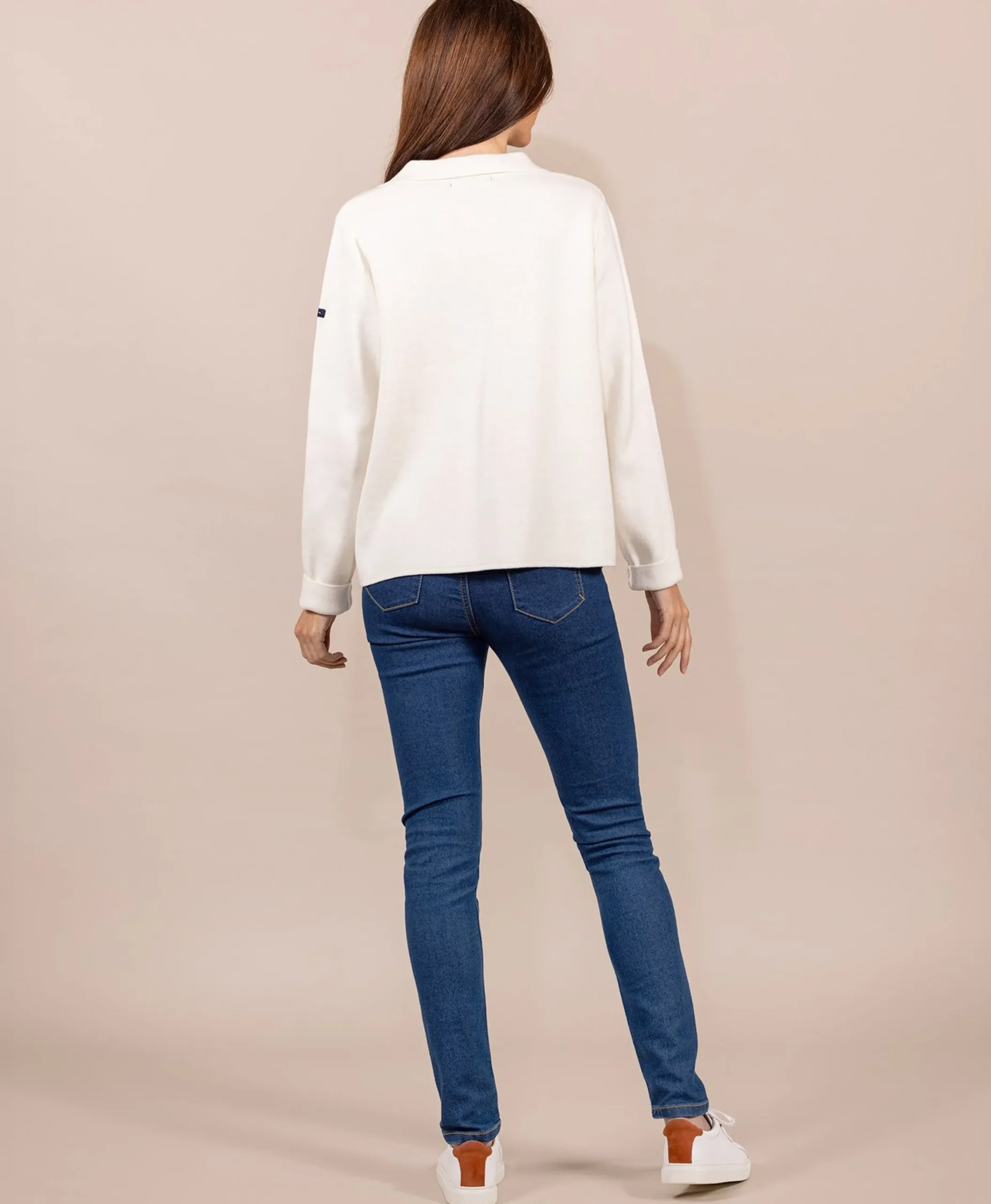 CARDIGAN TRICOT BEIGE IXODE