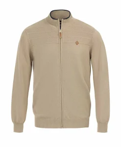 CARDIGAN TRICOT BEIGE IZORI