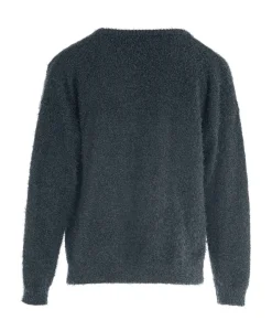 CARDIGAN TRICOT BLEU NUIT HISSER