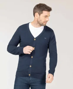 CARDIGAN TRICOT INDIGO GAYLORD