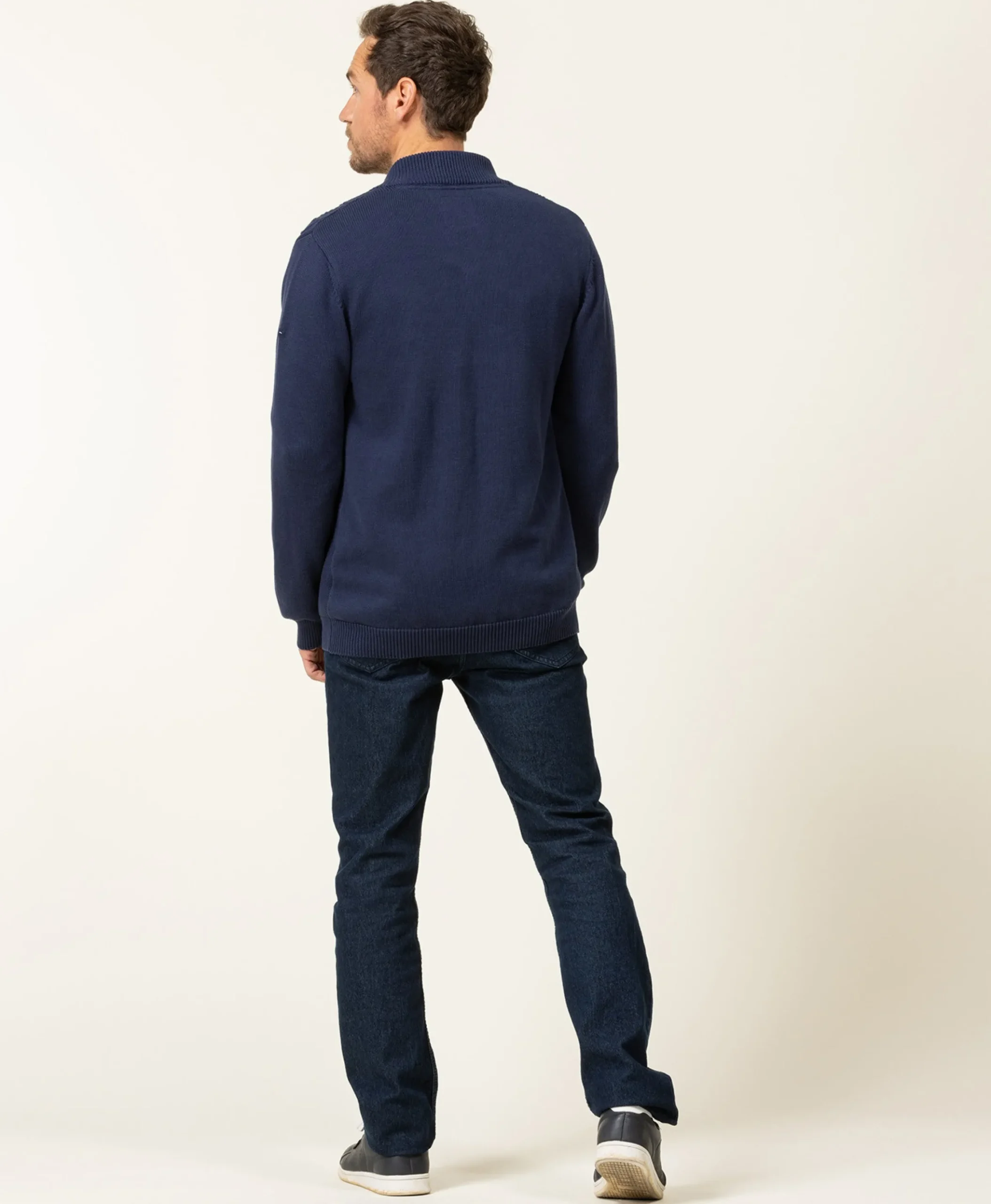 CARDIGAN TRICOT INDIGO GORSA