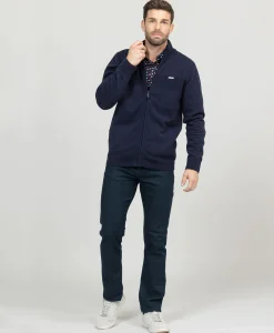 CARDIGAN TRICOT INDIGO ITARO