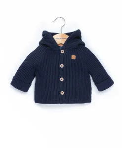 CARDIGAN TRICOT INDIGO MYLEZIO