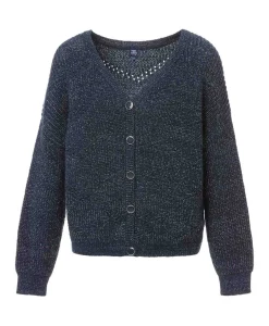 CARDIGAN TRICOT INDIGO TOKAINA