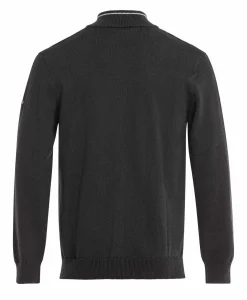 CARDIGAN TRICOT NOIR GAZORI
