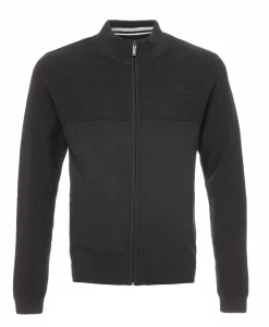 CARDIGAN TRICOT NOIR ICORO