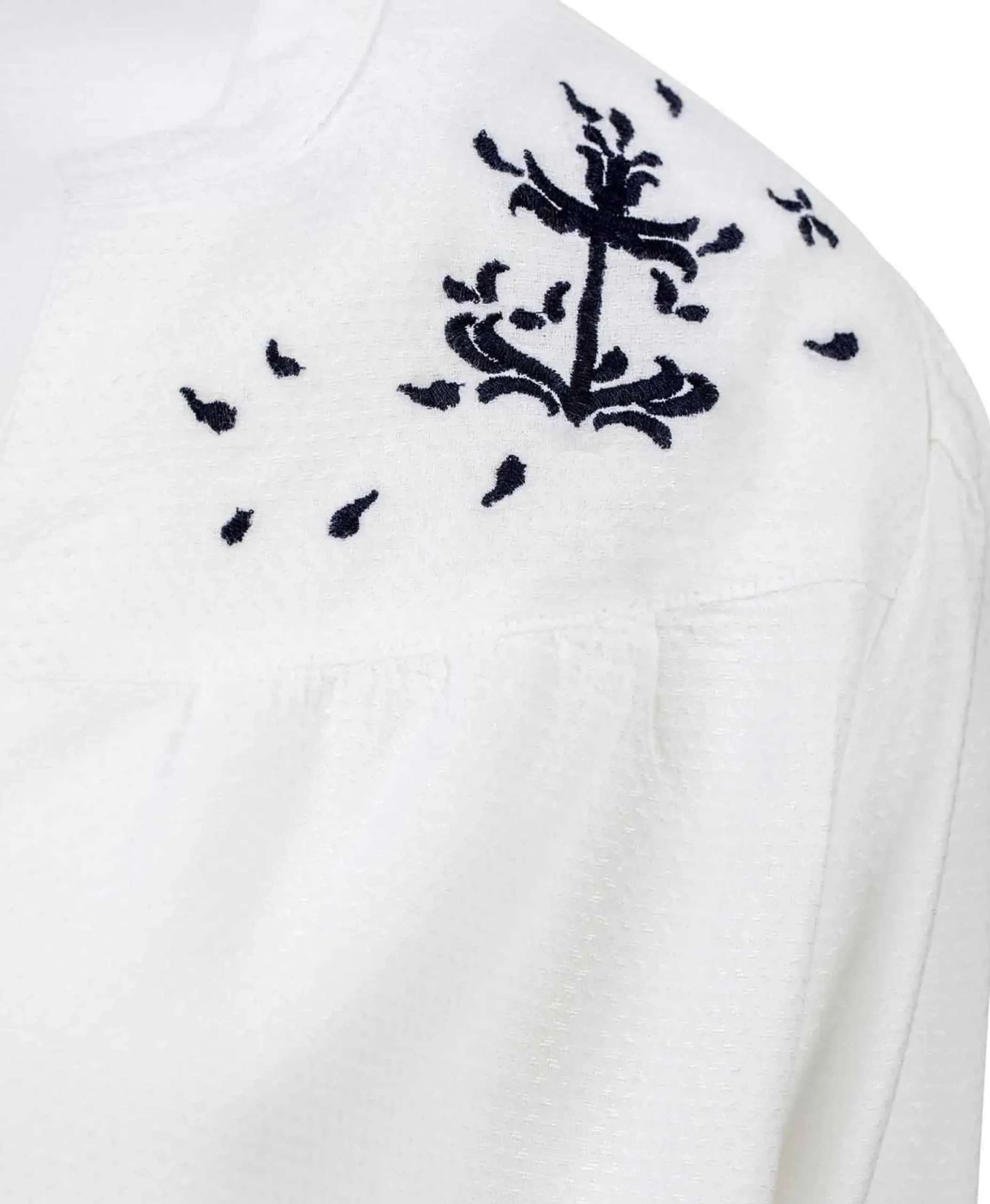 CHEMISE CHEMISIER MC BLANC OPTIQUE EVOE