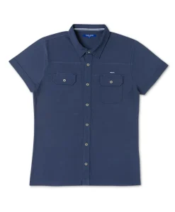 CHEMISE CHEMISIER MC INDIGO ERTOK