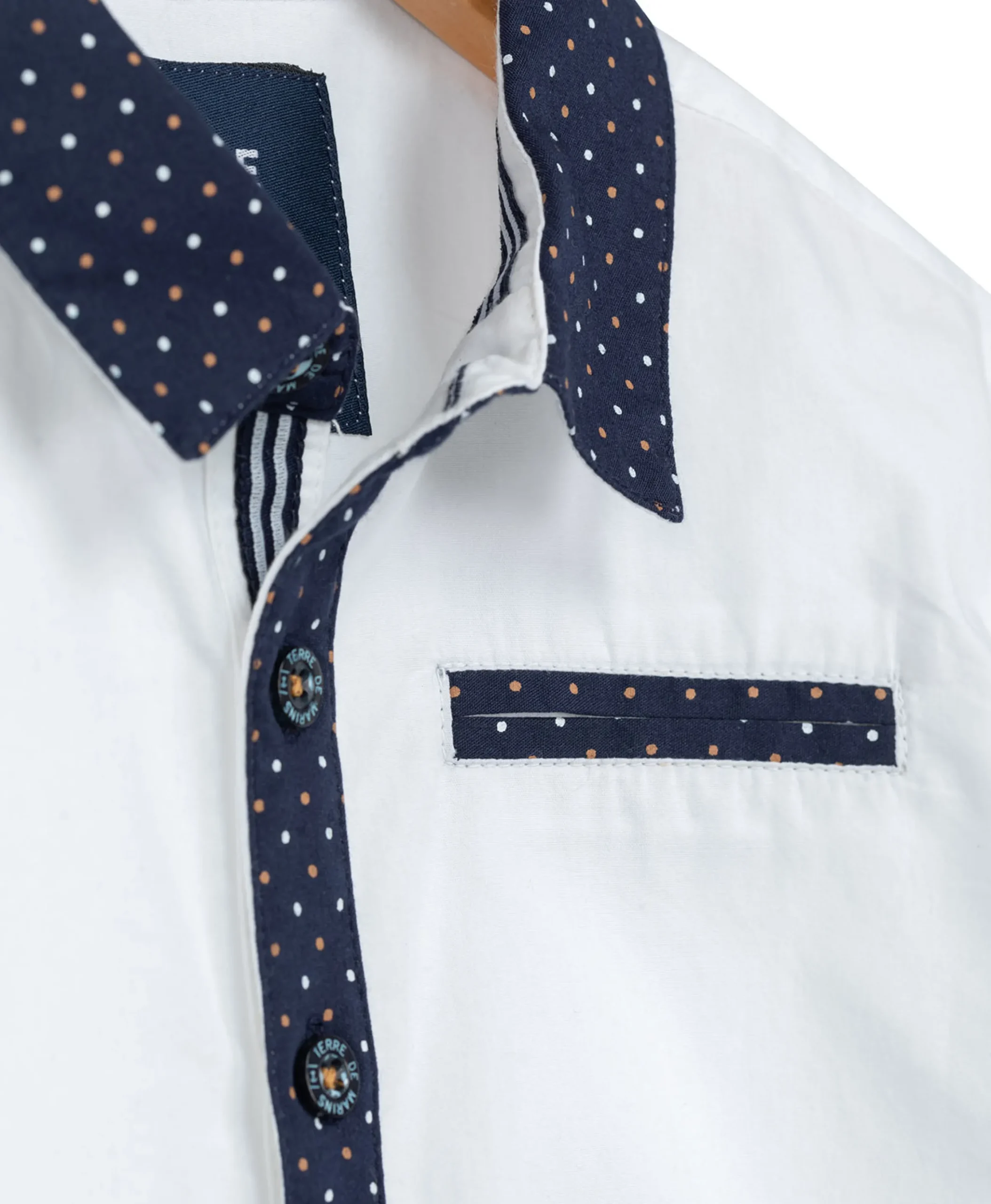 CHEMISE CHEMISIER ML BLANC OPTIQUE FADRO