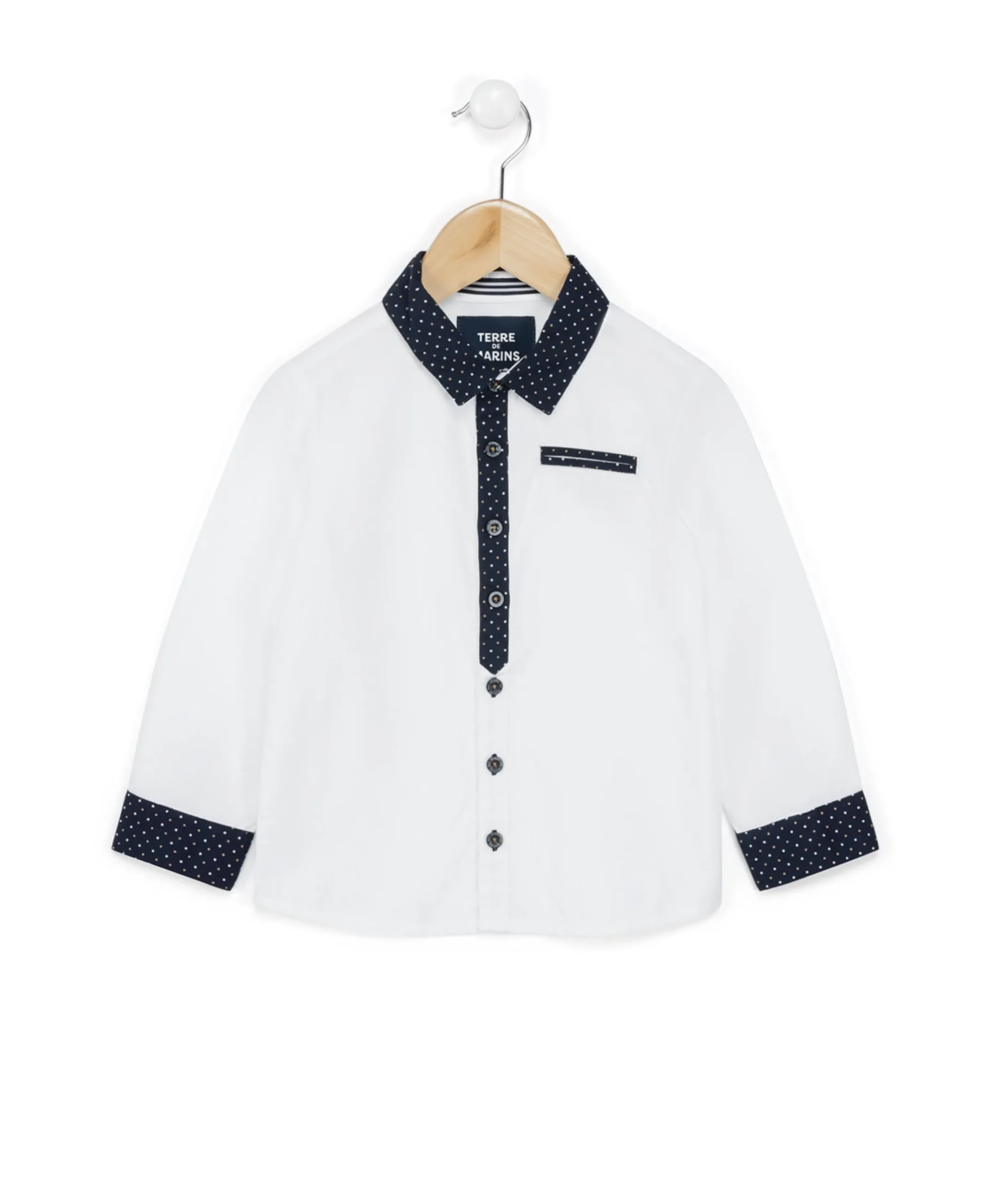 CHEMISE CHEMISIER ML BLANC OPTIQUE FADRO