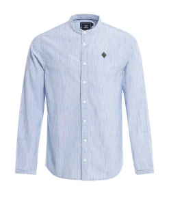CHEMISE CHEMISIER ML BLEU CIEL BELONA