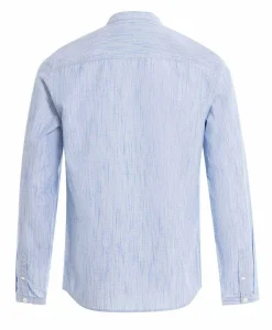 CHEMISE CHEMISIER ML BLEU CIEL BELONA