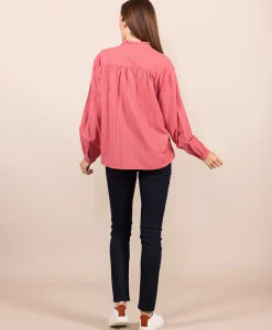 CHEMISE CHEMISIER ML BOIS DE ROSE CARVIE