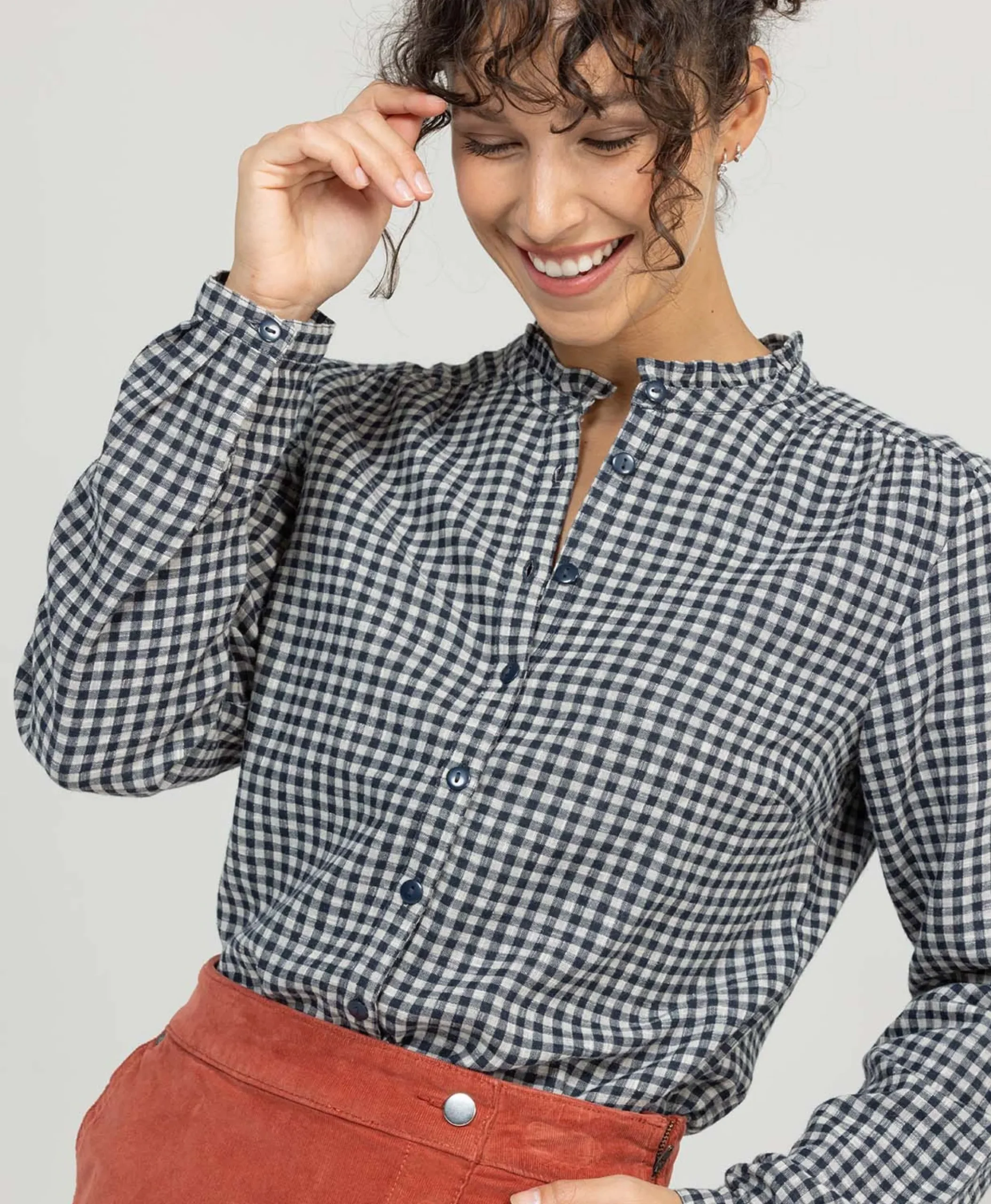 CHEMISE CHEMISIER ML CARREAUX BACONY