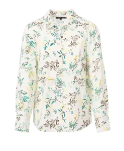 CHEMISE CHEMISIER ML IMPRIME VERT ABSINTHE