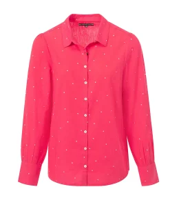 CHEMISE CHEMISIER ML IMPRIME ROSE BALDELLIA
