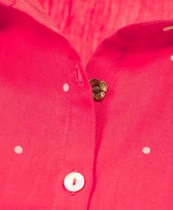 CHEMISE CHEMISIER ML IMPRIME ROSE BALDELLIA