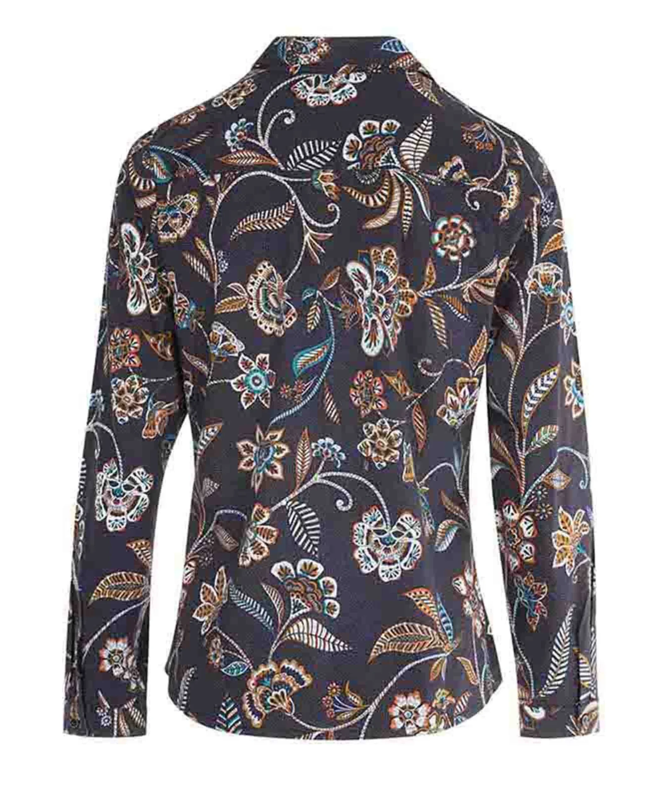 CHEMISE CHEMISIER ML IMPRIME BLEU NUIT GISEL