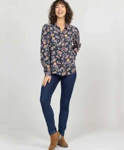 CHEMISE CHEMISIER ML IMPRIME MULTICO KETTI