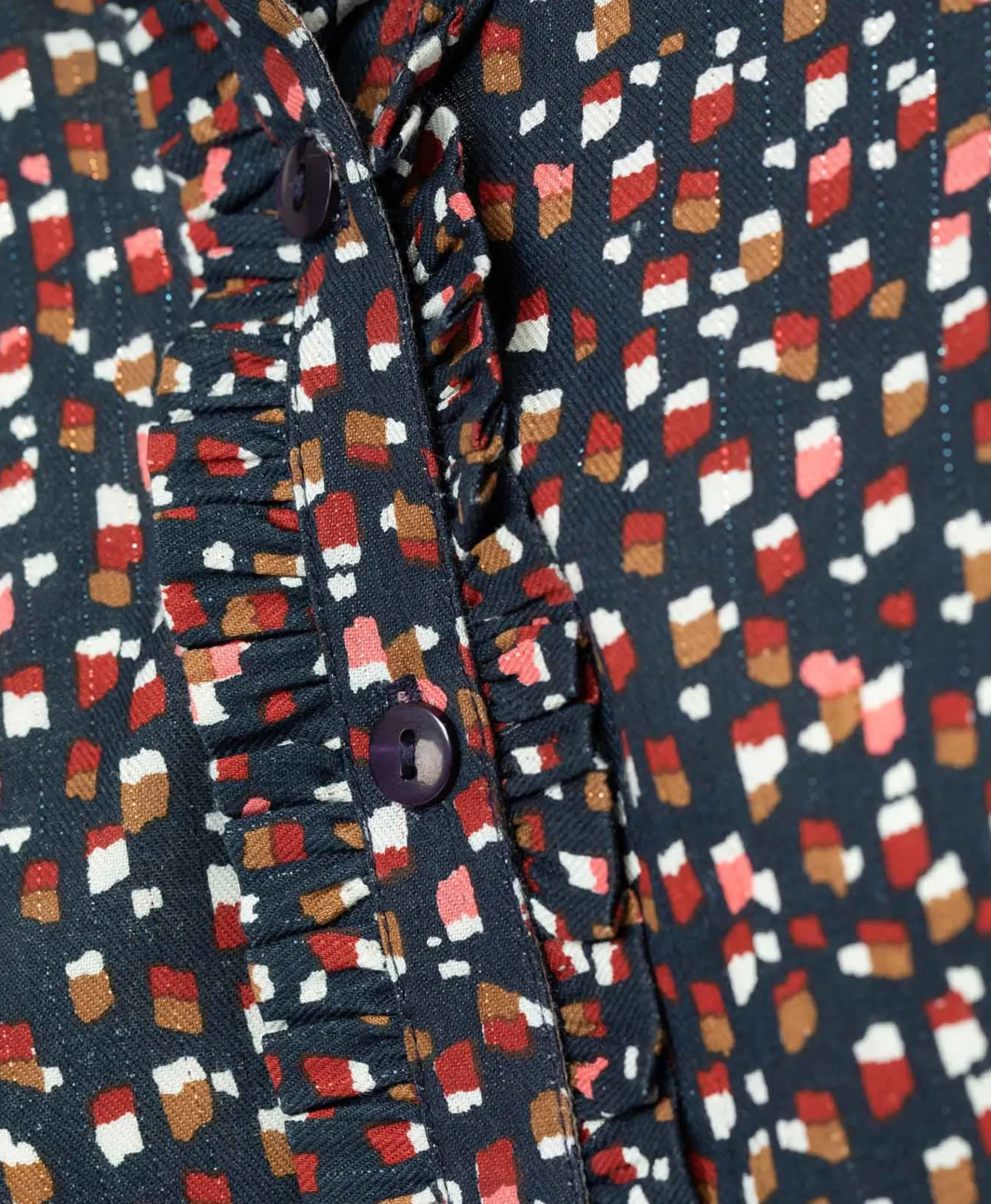 CHEMISE CHEMISIER ML IMPRIME MULTICO KETTIA