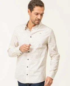 CHEMISE CHEMISIER ML IMPRIME GREGE CAPOA
