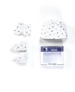 ENS ACCESSOIRES IMPRIME BLEU BOSSETTE