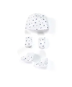 ENS ACCESSOIRES IMPRIME BLEU BOSSETTE