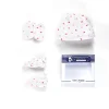 ENS ACCESSOIRES IMPRIME ROSE BOSSETTE