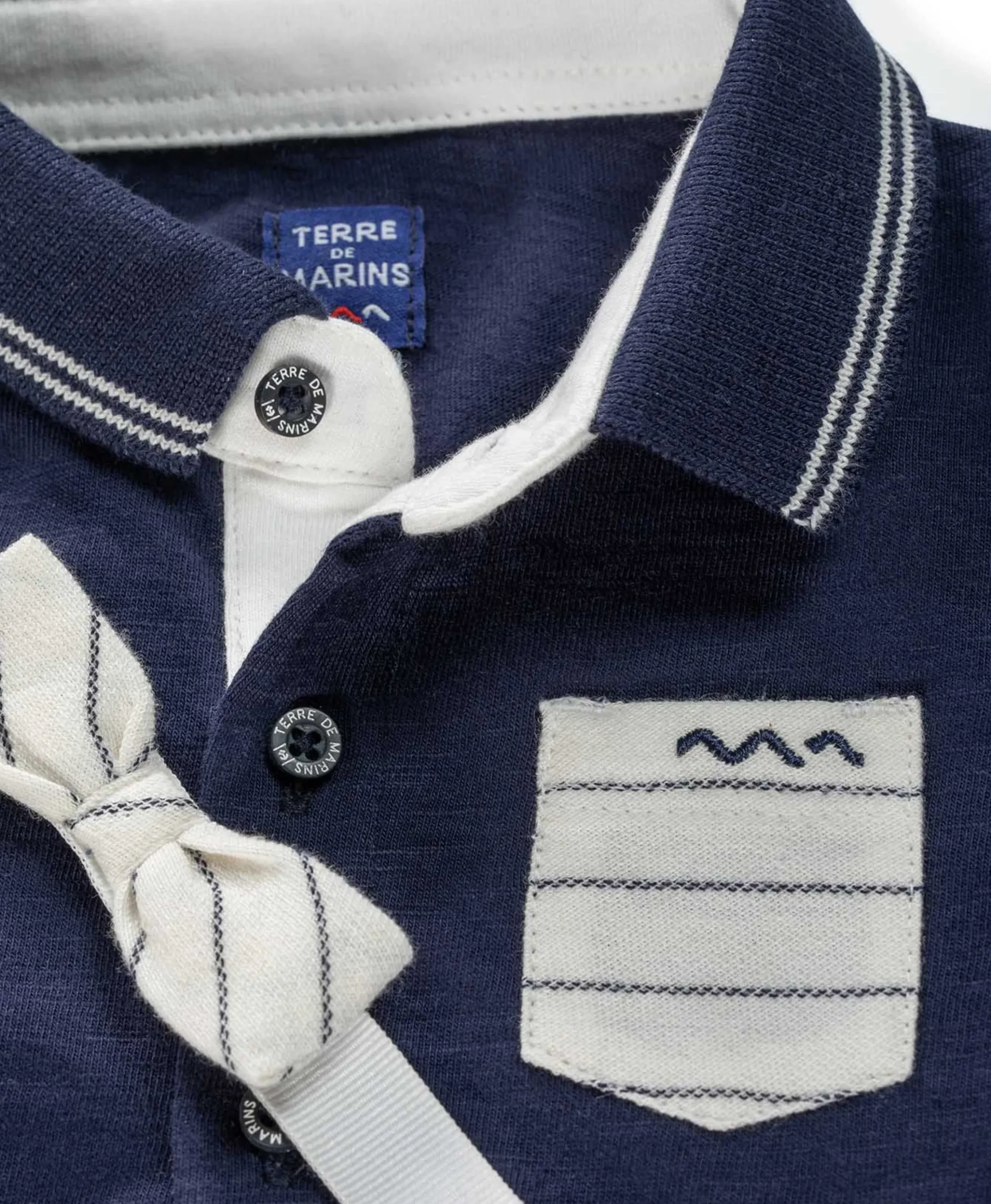 ENS SHORT + HAUT BLEU INDIGO CRICRI