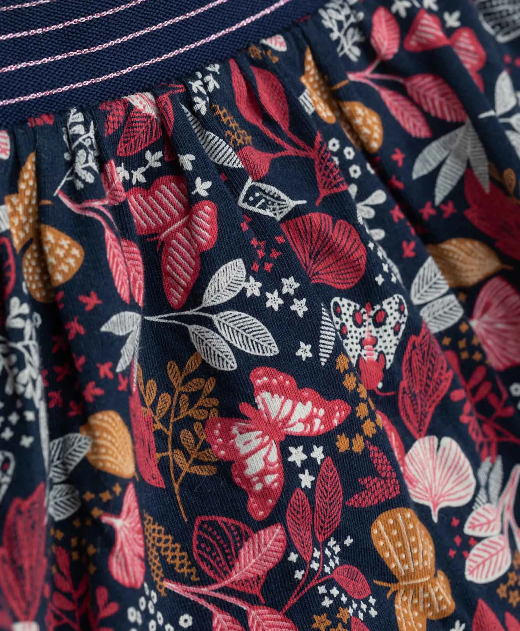 JUPE COURTE BLEU INDIGO BOUNA