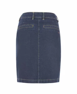 JUPE COURTE DENIM CLAIR ECIDIE