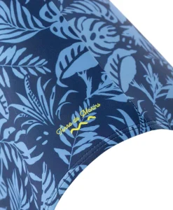 MAILLOT DE BAIN FOND MARINE IMP BLEU YLANAR