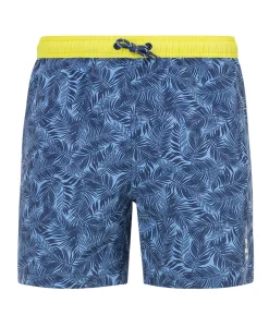 MAILLOT DE BAIN IMPRIME FOND BLEU YALTO