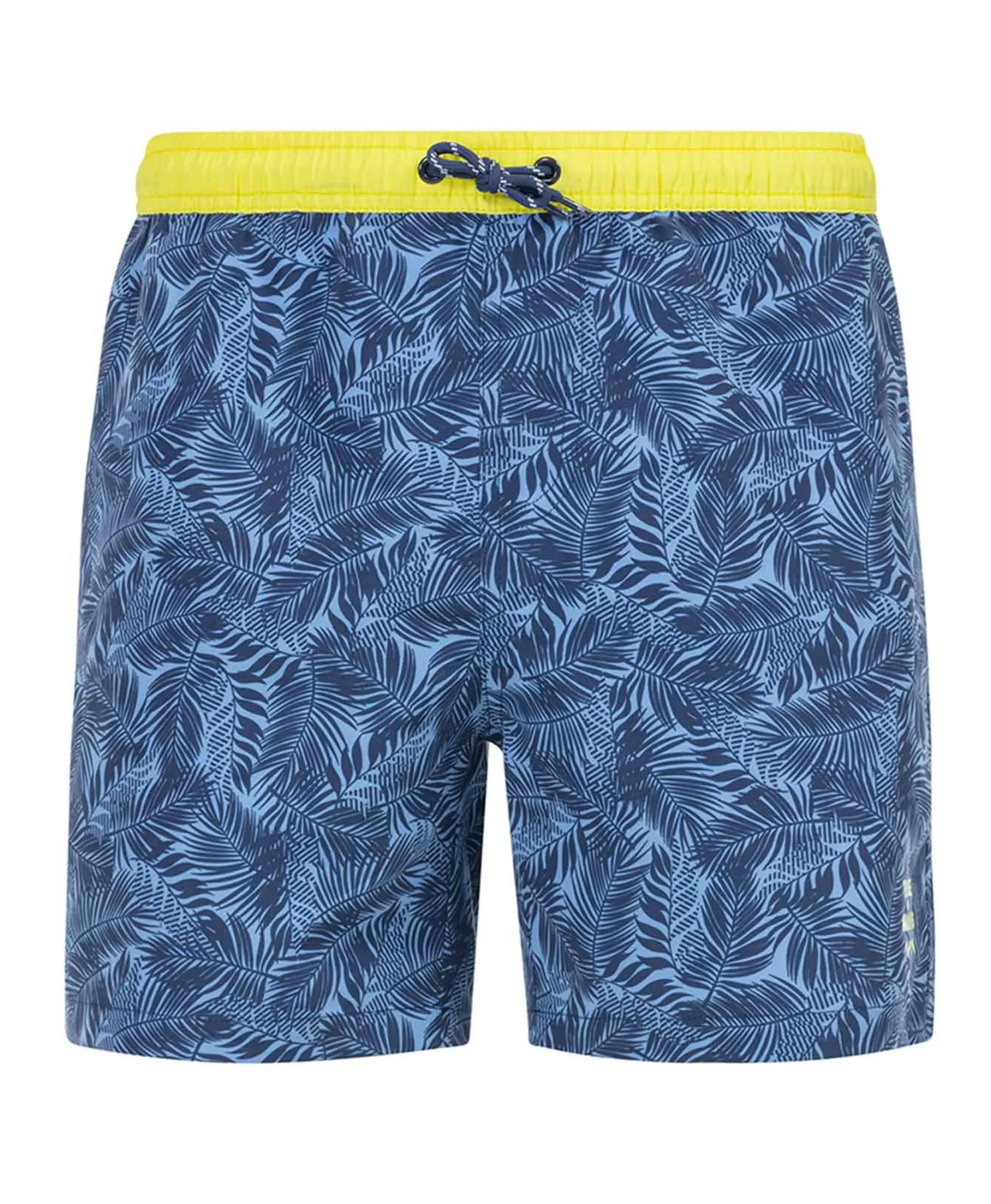MAILLOT DE BAIN IMPRIME FOND BLEU YALTO