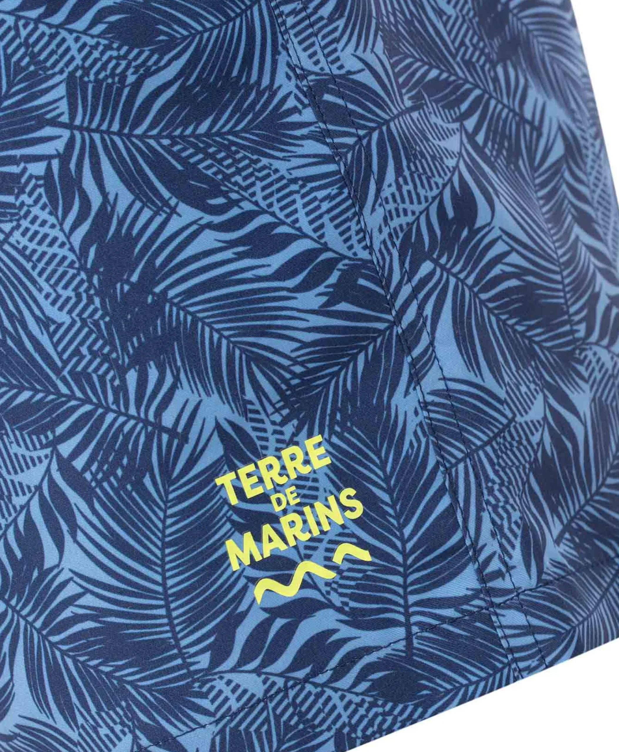 MAILLOT DE BAIN IMPRIME FOND BLEU YALTO