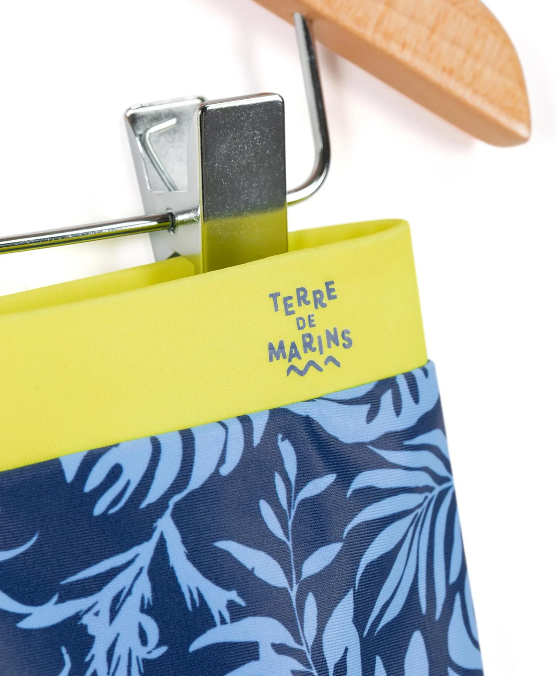 MAILLOT DE BAIN IMPRIME FOND BLEU YBOXI
