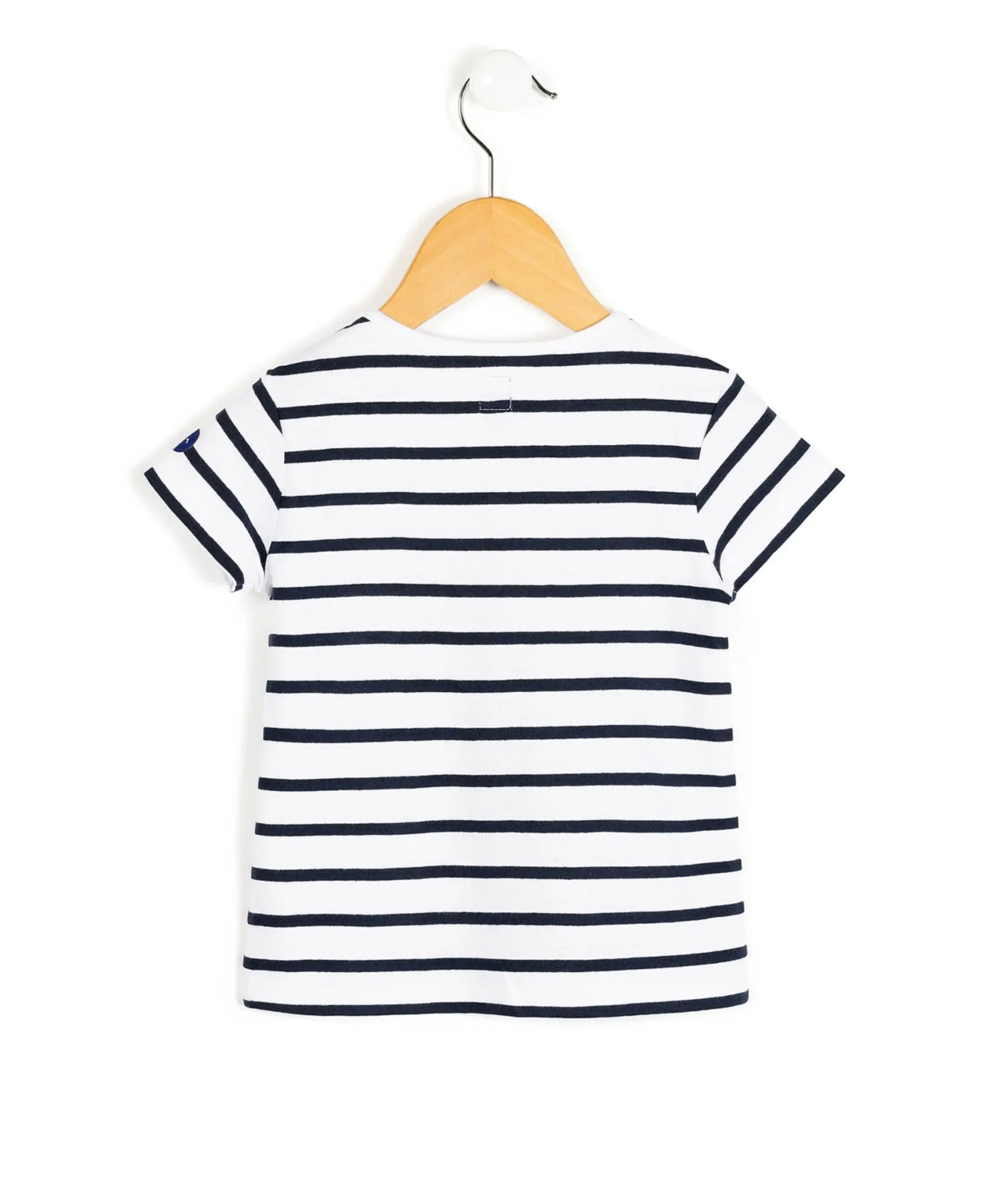 MARINIERE MC FOND BLANC RAYE INDIGO POBATI BIS