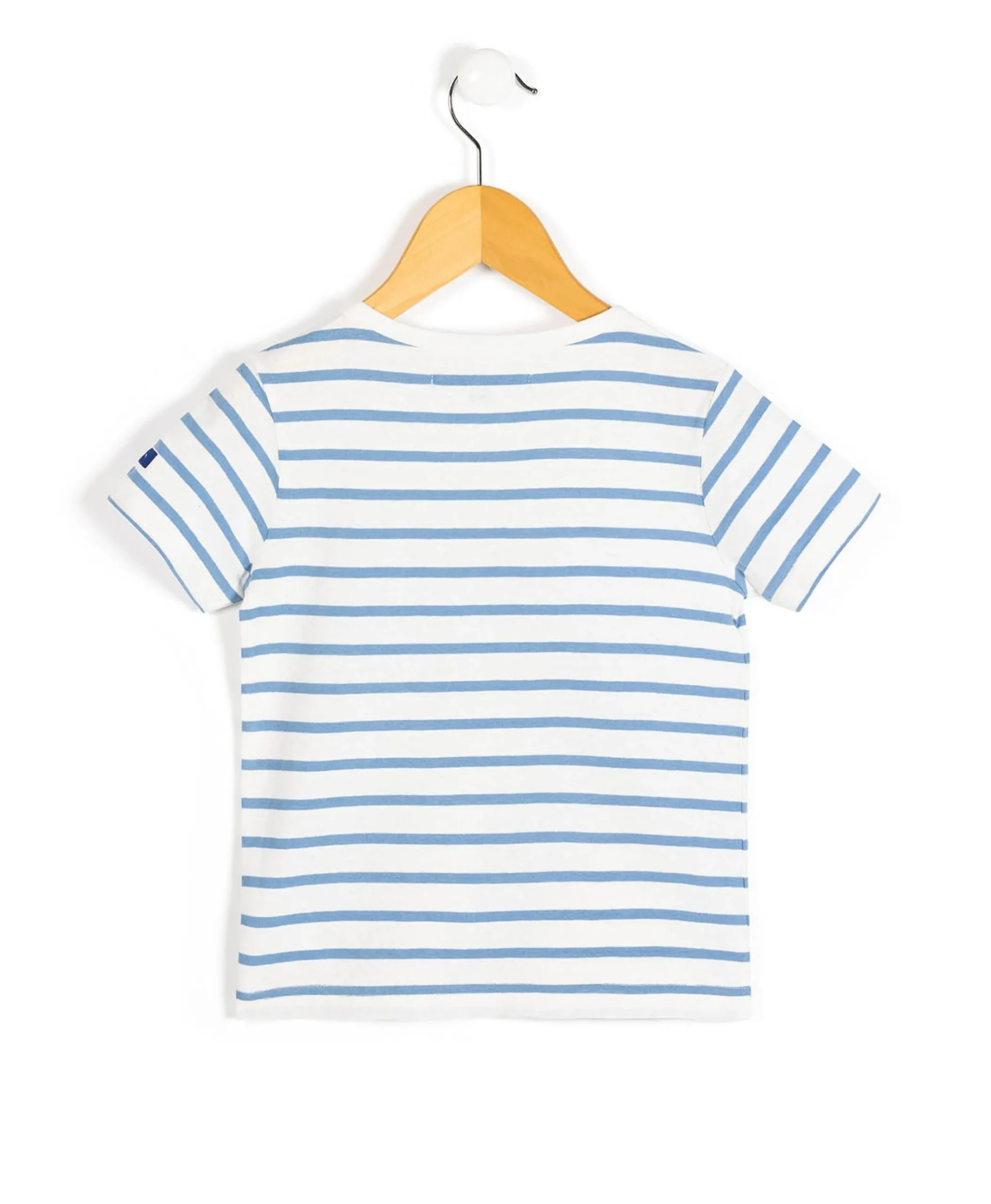 MARINIERE MC FOND NATUREL RAYE BLEU CIEL AQOI