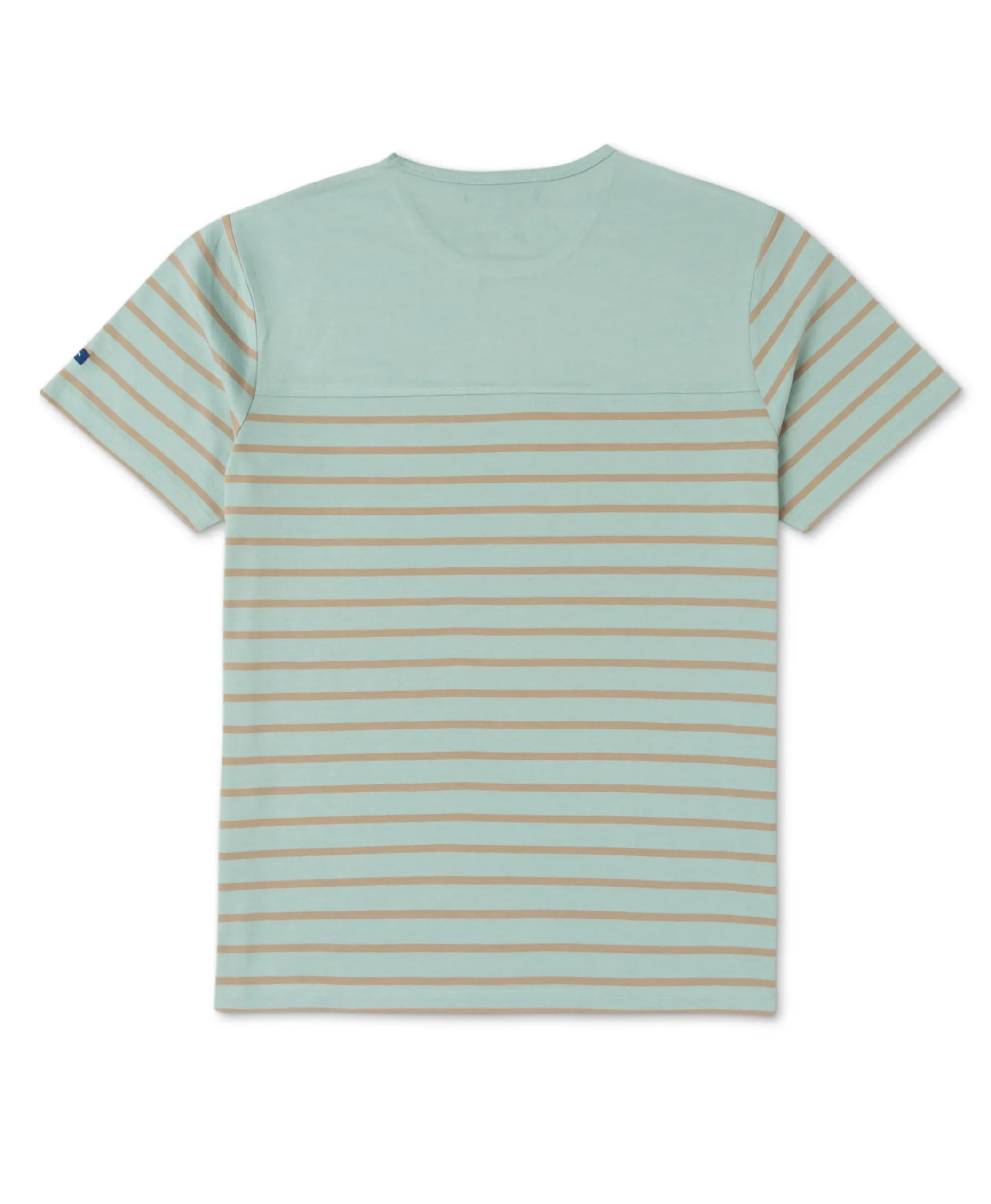 MARINIERE MC FOND VERT LAGON RAYE BEIGE GASPAR