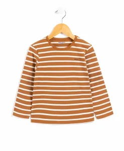 MARINIERE ML FOND CAMEL RAYE GREGE ECOGAL