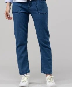 PANTACOURT DENIM BLEACH MOCHI